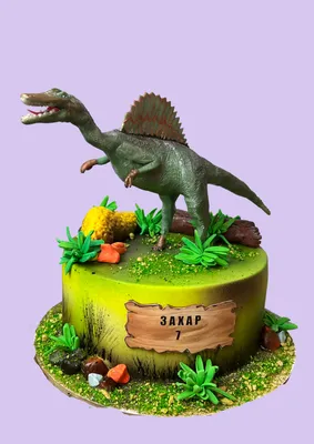 Торт с динозаврами – Анна Павлова - Кофейня в центре города
