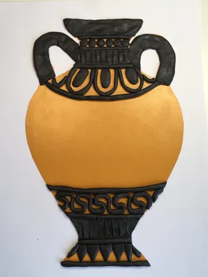 Античные вазы — почему они черного и красного цвета