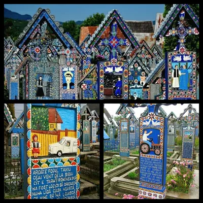 Веселое кладбище в Румынии: иронично о смерти / Travel.ru / Чудеса света