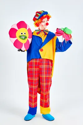 Веселый клоун из шаров