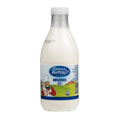 Молоко питьевое ультрапастеризованное с массовой долей жира 3,2% «Веселый  молочник» | Товары от Роскачества