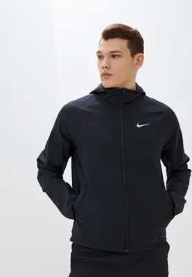 Ветровка Nike M NK ESSNTL JKT, цвет: черный, NI464EMJOET6 — купить в  интернет-магазине Lamoda