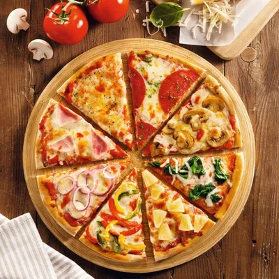 Виды пиццы с картинками фотографии