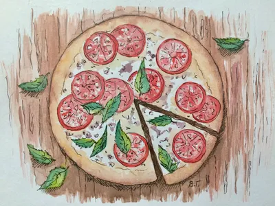 Как правильно есть пиццу?