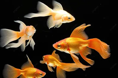 золотая рыбка в неглубокой белой луже, золотая рыбка, животное, рыба и  моллюски фон картинки и Фото для бесплатной загрузки