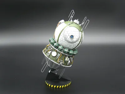 Soviet Vostok 1 Spacecraft - 3D model by Space Explorers Academy  (@SpaceExplorersAcademy) [bf953ae]