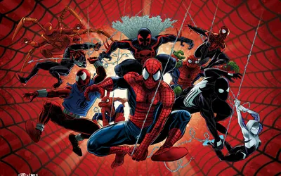 Все костюмы Человека-Паука в комиксах Marvel | Comikсы | Дзен
