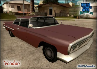 Машина Voodoo в GTA San Andreas - Прототип Chevrolet Impala `62