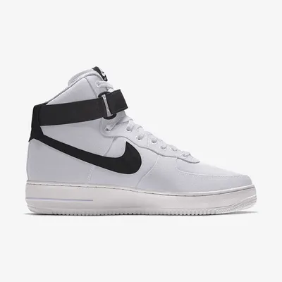 Nike Air Force 1 '07 High sneakers in black and white | ASOS