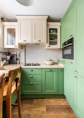 Зеленые и салатовые кухни: как подобрать цвет к интерьеру, советы и примеры  100 Кухонь
