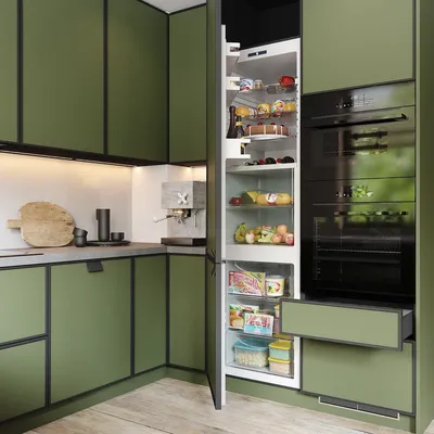 17 оттенков зеленого цвета в оформлении кухонь - archidea.com.ua