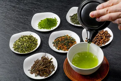 GF - GENMAICHA Зеленый чай SENCHA с жареным рисом 80г банка