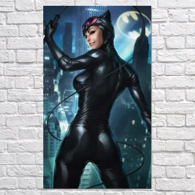 Плакат \"Женщина-Кошка, Готхэм, Catwoman\", 60×35см (ID#874131293), цена: 190  ₴, купить на Prom.ua