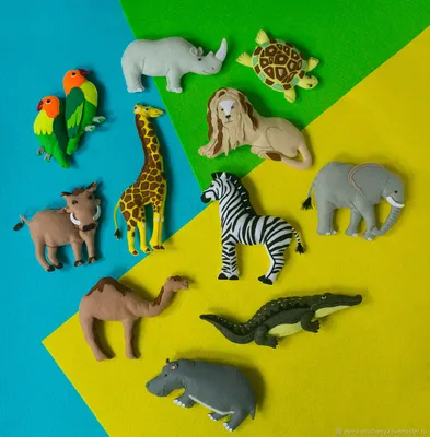 Животные Африки - Карточки Домана животные для детей - YouTube