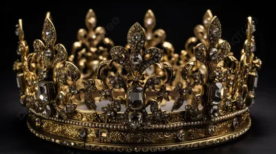 золотая корона на белом фоне 3d Иллюстрация штока - иллюстрации  насчитывающей имперско, крона: 217007325