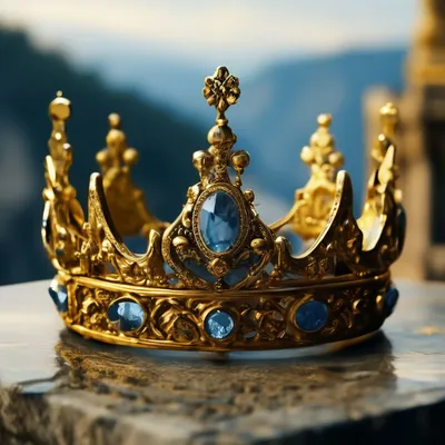 🌹 ✨женская золотая корона с …» — создано в Шедевруме