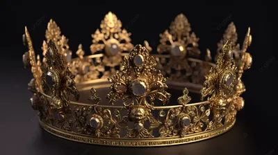 Кулон Золотая корона