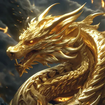 Золотой дракон: символ удачи и богатства в китайской культуре» — создано в  Шедевруме