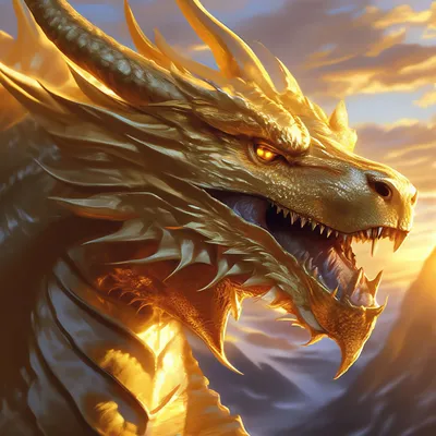 Золотой Дракон | Выдуманные драконы вики | Fandom