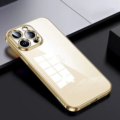 Черно-золотые обои для айфона. | Премиум Фото