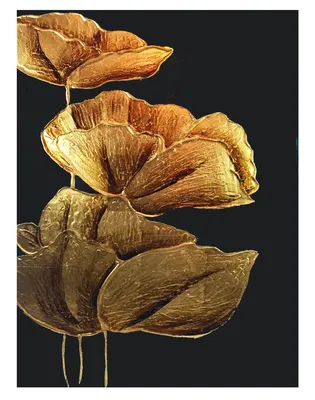 Цветы золотого цвета - фото и картинки: 64 штук