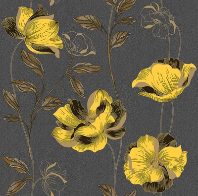 Картина интерьерная на холсте Золотые цветы 130х60 см/Ручная  работа/Авторская картина - купить по низкой цене в интернет-магазине OZON  (596781597)