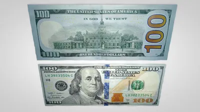 Вафельная картинка 100 Долларов США 6 шт (А4) купить в Украине