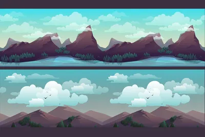 Free Horizontal 2D Game Backgrounds - CraftPix.net