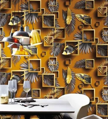 Palazzo 3 3D Wallpaper for Room/Office/Shop Bricks/Stones/Wooden designs