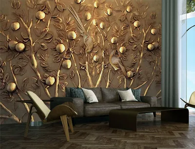 3D WallArt Luxury Wall Mural Wallpaper – Home Decoram