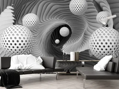 Фотообои на стену флизелиновые 3D Модный Дом \"Тоннель\" 400x250 см (ШxВ) -  купить по выгодной цене в интернет-магазине OZON (624945075)