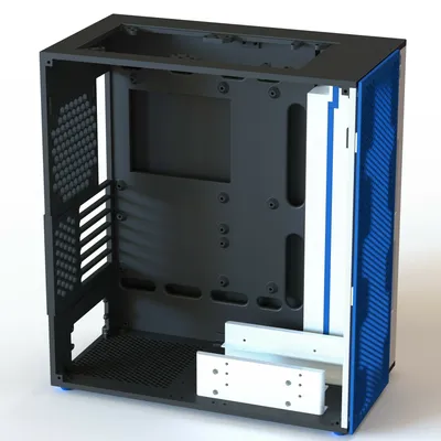 3D Full PC Case Open model