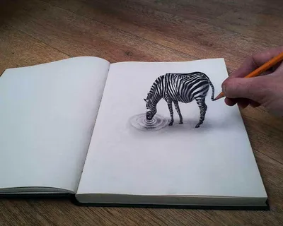 Невероятные 3D-рисунки карандашом