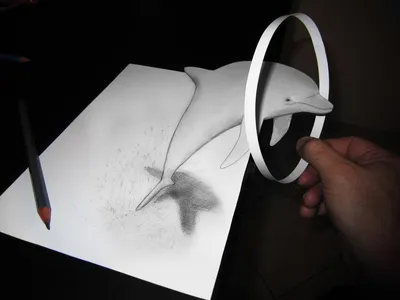 Легкие рисунки 3d карандашом для начинающих по клеточкам (50 фото) »  рисунки для срисовки на Газ-квас.ком