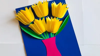Decorika43 Многослойная 3d раскраска из дерева, цветы на 8 марта