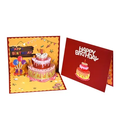 3D открытки с выдвижным изображением цветов букет 3D открытки с выдвижным  изображением поздравительные открытки с днем рождения поздравительные  подарки | AliExpress
