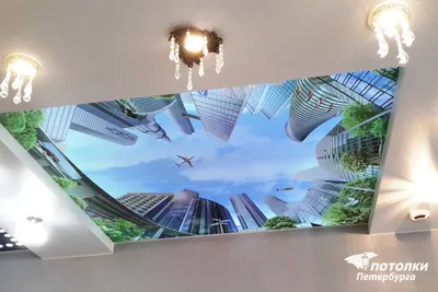 Натяжные потолки 3D — Компания ВР-Град