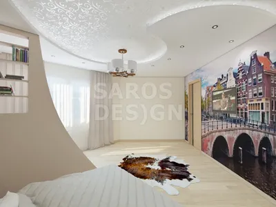 Объемные 3D натяжные потолки в Тбилиси и Грузии Master Ceiling