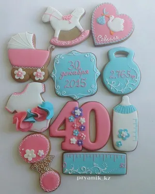 Торты Алматы - Вот такой тортик на 40 дней малышу!... | Facebook