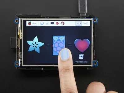 480x320, 3.5 inch Touch Screen TFT LCD Designed for Raspberry Pi
