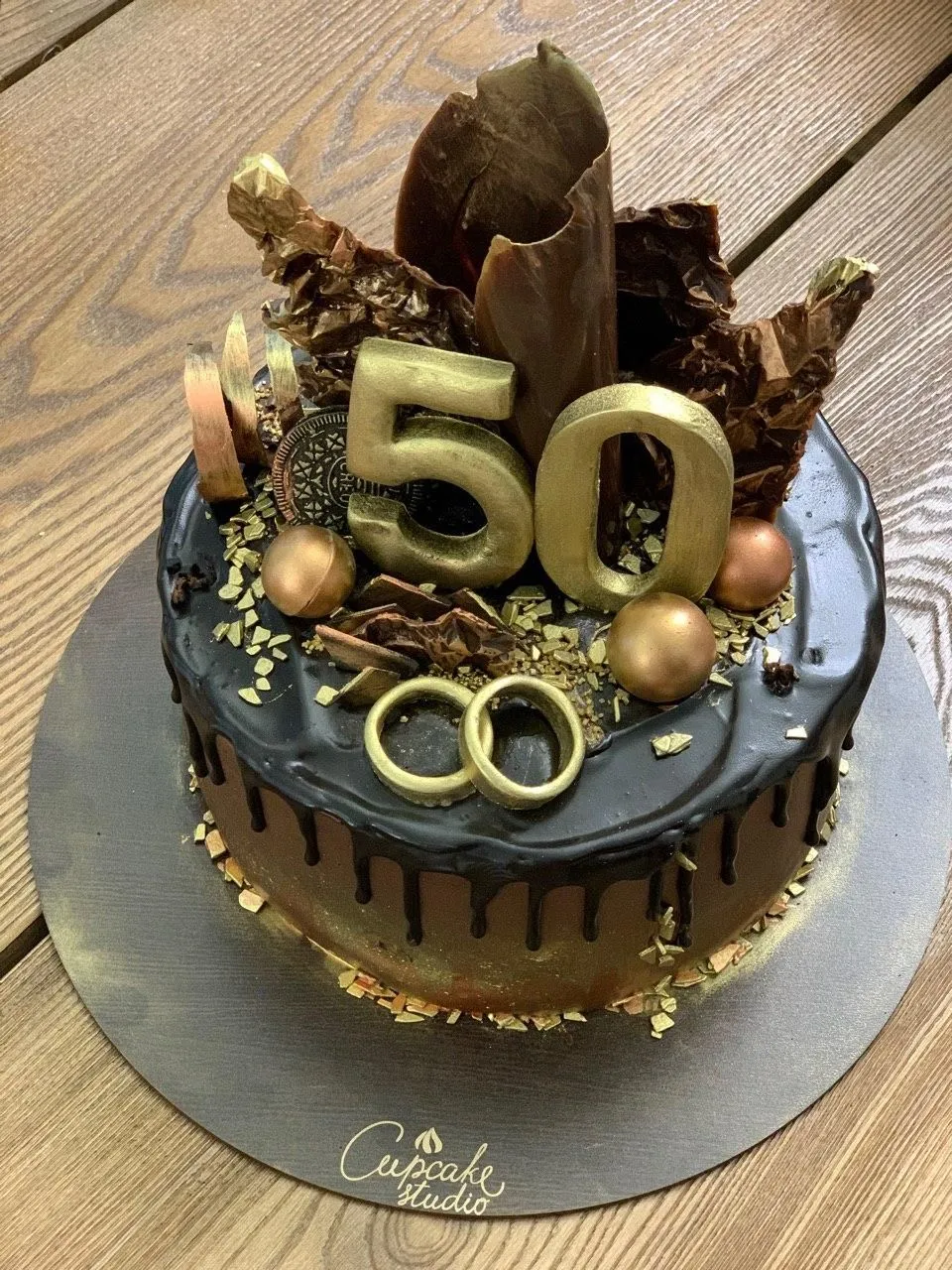 50 лет мужчине торт