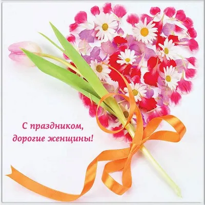 100БИРОК Мини-открытки на 8 марта, нежные с цветами