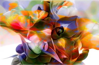 Картина абстрактная бирюзовая \"Воздух\", 80*80 см в магазине «Абстрактные  картины» на Ламбада-маркете