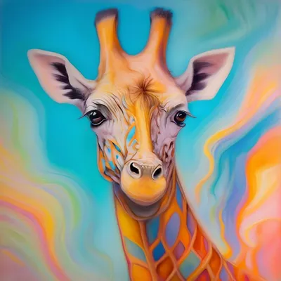 Рисунок карандашом, абстракция, жираф…» — создано в Шедевруме
