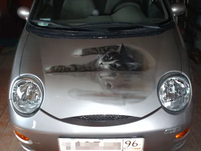 Пантера – аэрография на капоте Porsche Cayenne – «ТАЭР»