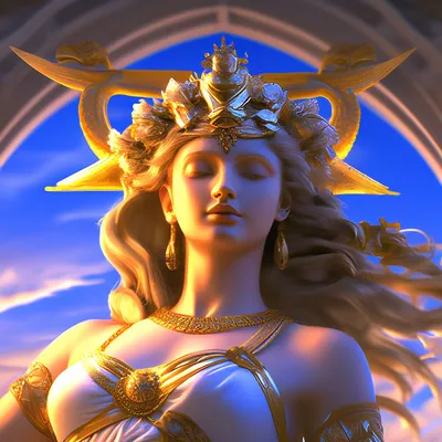 Афродита – богиня любви и красоты в…» — создано в Шедевруме