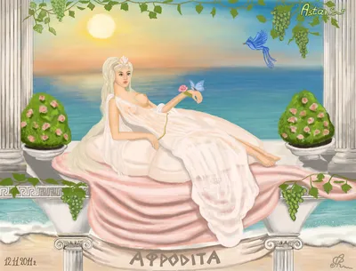 WS- 77 Статуэтка \"Афродита - Богиня любви\"