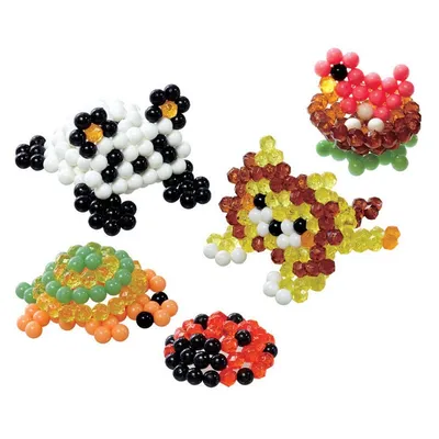 Аквамозаика / мозайка / набор для творчества развивающая игрушка для детей,  30 цветов, 3000 бусин, Юнландия - купить с доставкой по выгодным ценам в  интернет-магазине OZON (295128542)
