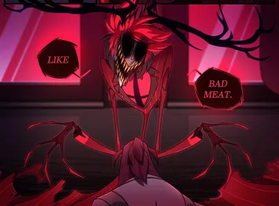 And people still think Alastor is hot and a gentle person : r/HazbinHotel