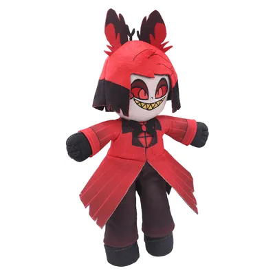 Hazbin Hotel TV Alastor Cosplay Plush Toys Cartoon Soft Stuffed Dolls